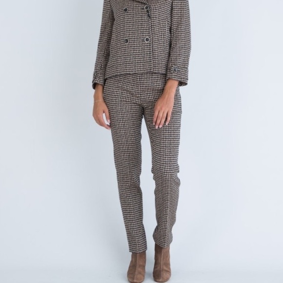 Luisa Cerano houndstooth trousers 6 - Picture 1 of 7